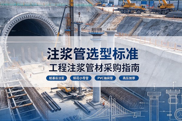 丹江口注浆管选型标准