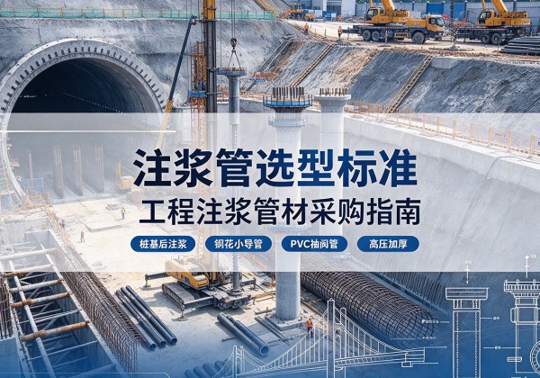 丹江口注浆管选型标准